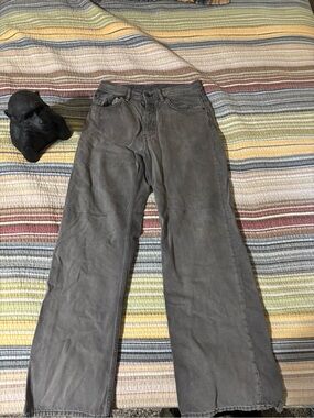Acne Studios 2021M Gray Flared Leg Denim